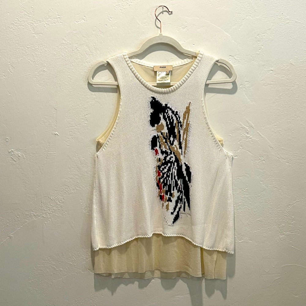 FUZZI Knit Tank Top
